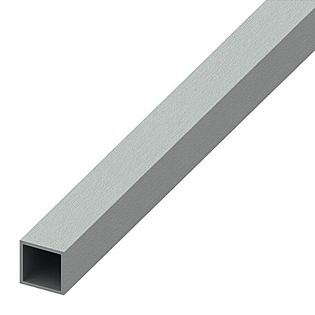 Kantoflex Vierkantrohr (1 000 x 20 x 20 mm, Stärke: 1 mm, Edelstahloptik)