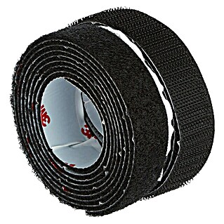 3M Scotch Tira autoadhesiva Interior (4 ud., Negro)