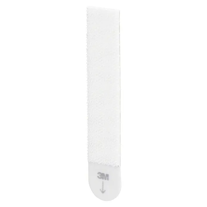 3M Command Gancho para colgar cuadros XL - Plástico, Blanco - Tira adhesiva 3M Command blanca, larga y única para soluciones de montaje fáciles y fiables en casa y oficinas.