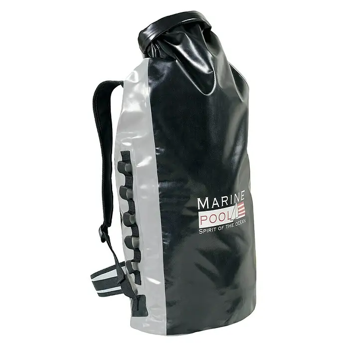 Marinepool Drybag 8 - Fassungsvermögen: 62 l, Wasserabweisend - Wasserdichter Marine Pool Rucksack, ideal für Bootsausflüge. Robuster Schutz vor Wasser und Spritzwasser für Ihre Ausrüstung.