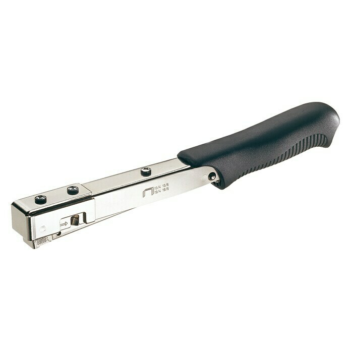 Rapid Hammertacker R19Klammertiefe: 4 - 6 mm, Geeignet für: Feindrahtklammern Typ 13 (4 - 6 mm), Blisterpack Left Side View