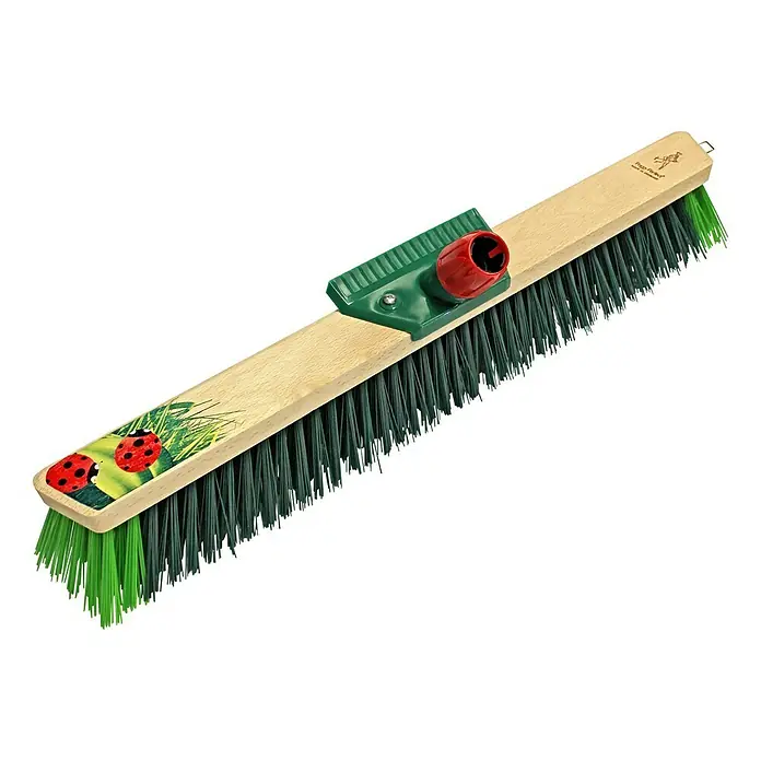 Peggy Perfect Gartenbesen - Breite Besen: 60 cm, Material Borsten: Elaston - Linke Seitenansicht