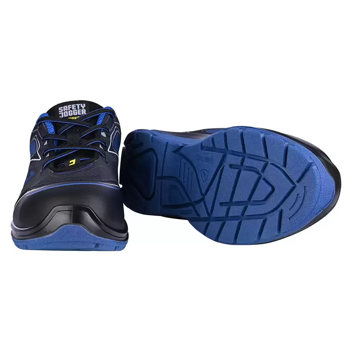 Safety Jogger Sicherheitshalbschuh Flow - 42, Schutzklasse nach EN ISO 20345: S1P, Blau, Schwarz
