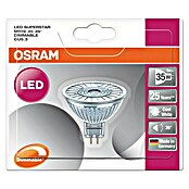 Osram LED-Reflektorlampe Superstar MR16 (5,3 W, Abstrahlwinkel: 36°, Kaltweiß, Dimmbar)