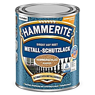 Hammerite Metall-Schutzlack Hammerschlag (Kupfer, 250 ml, Glänzend, Lösemittelhaltig)