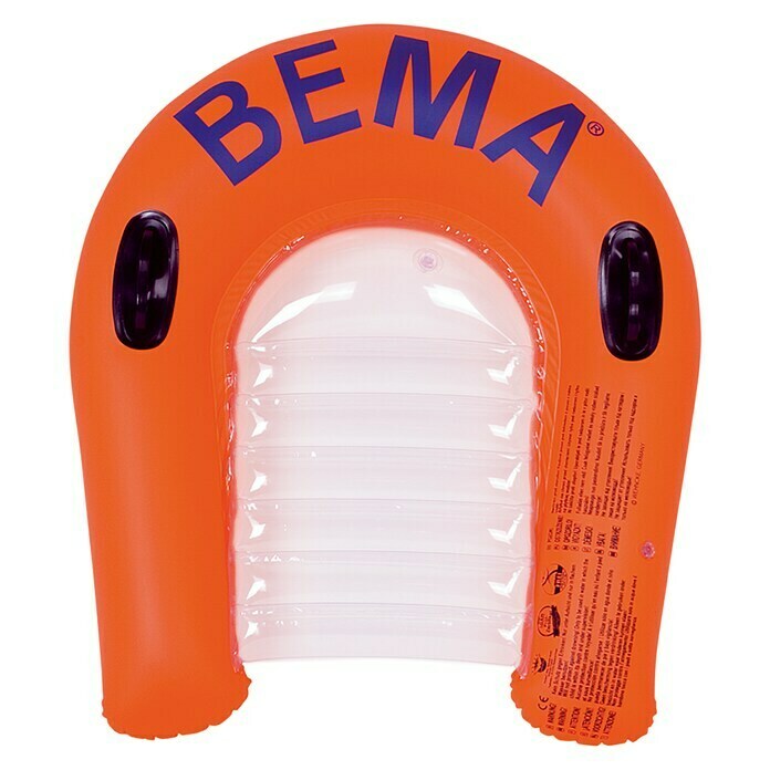 Bema Schwimmhilfe Kid Surfer78 x 68 cm, Orange Front View