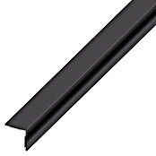 Winkelprofil (2.500 x 20 x 20 mm, Stärke: 1,5 mm, PVC, Schwarz)