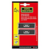 Burg-Wächter Namensfenster BK 92 F (2 x 22 x 74 mm)