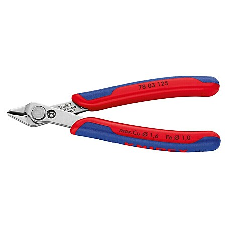 Knipex Abisolierzange Electroic Super Knips (Länge: 125 mm, Brüniert)