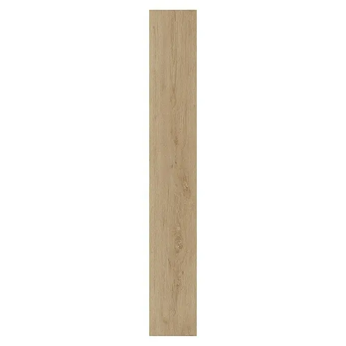 Vinylbodenmuster Sly XL Bristol Oak - 280 x 160 x 7,5 mm, Landhausdiele - Produktansicht: Holzstrukturplatte in einem hellen Farbton mit feinen Maserungen, ideal für Möbelbau oder Wandverkleidung.