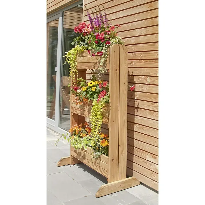 halbrunder blumenkasten Brauner runder Blumenkasten ARTEMA für Blumen und Pflanzen