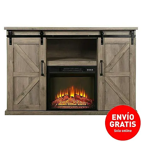 Purline  Chimenea eléctrica con marco MDF CHE-910