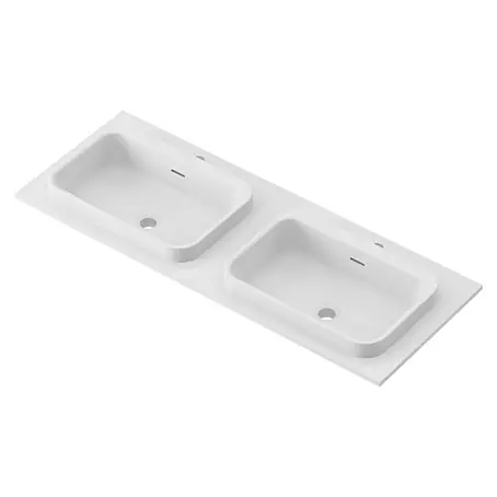 Lavabo doble y encimera Paul