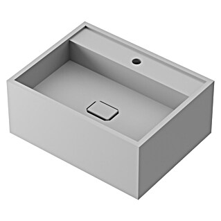 Lavabo de sobremesa Marine (46 x 60,2 cm, Gris)