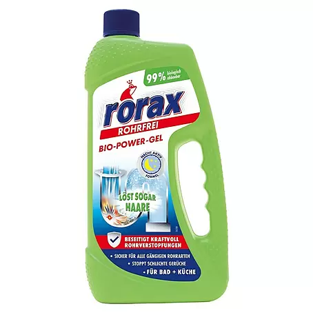 Rorax  Rohrreiniger Rohrfrei Bio-Power-Gel