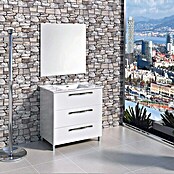 Mueble de lavabo Tree (46 x 80 x 85 cm, Blanco)
