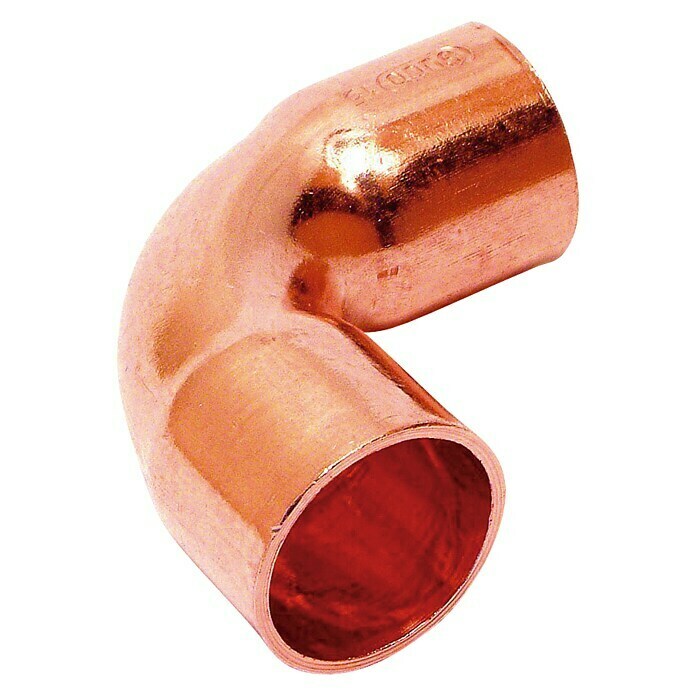 Curva de cobre H-H (22 mm, Ángulo: 90°, 2 uds.)
