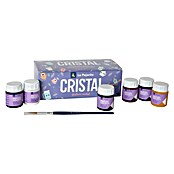 La Pajarita Pintura Kit Cristal (Multicolor)