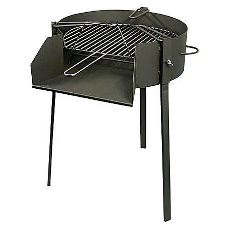 Barbacoa de carbón Dickson XL (Diámetro de la superficie de la parrilla: 60 cm)