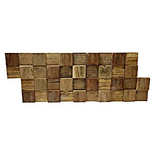 Panel de revestimiento Ultrawood Teca Square (49,5 cm x 18 cm x 15 mm)