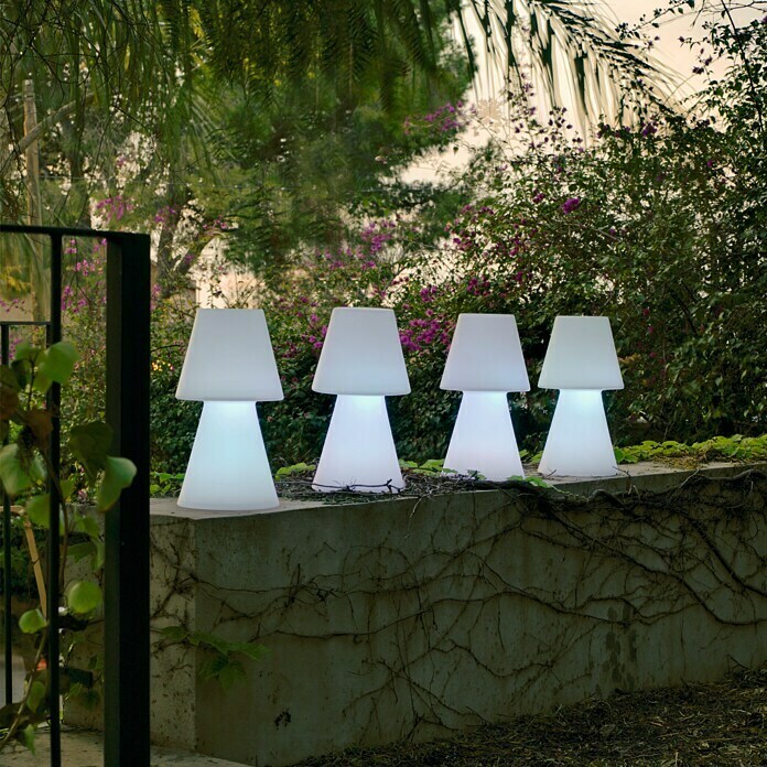 New Garden Lámpara de diseño para exterior LED Lola (1 luz, 8 W, Blanco frío)