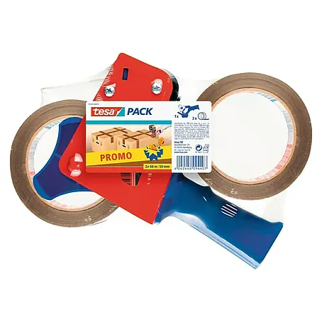 Tesa Pack Precintadora + 2 Rollos