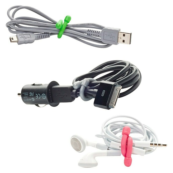 Nite Ize Set de bridas para cables Gear Tie (Largo: 76 cm, 4 ud.) | BAUHAUS