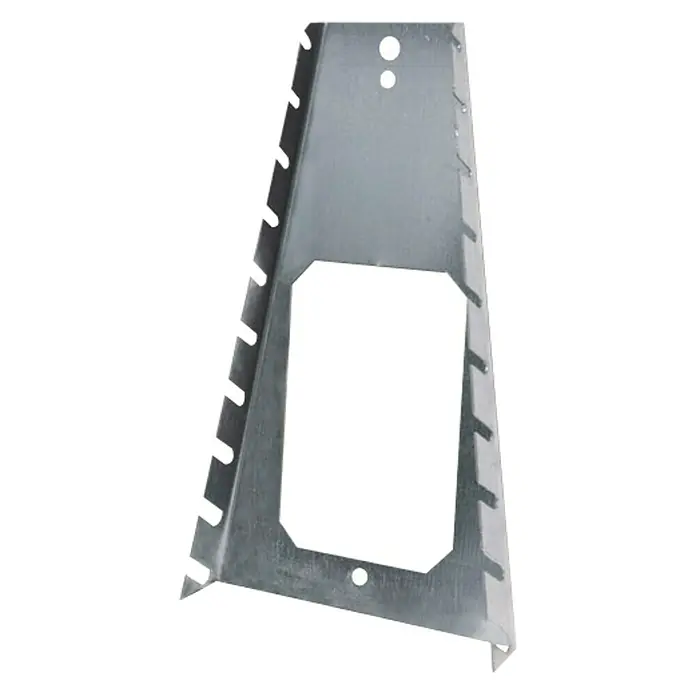 Simonrack Panelclick Soporte de panel para herramientas - Apto para: Llaves planas - Soporte de herramientas de metal con ranuras y un recorte rectangular, ideal para organizar herramientas en un taller.