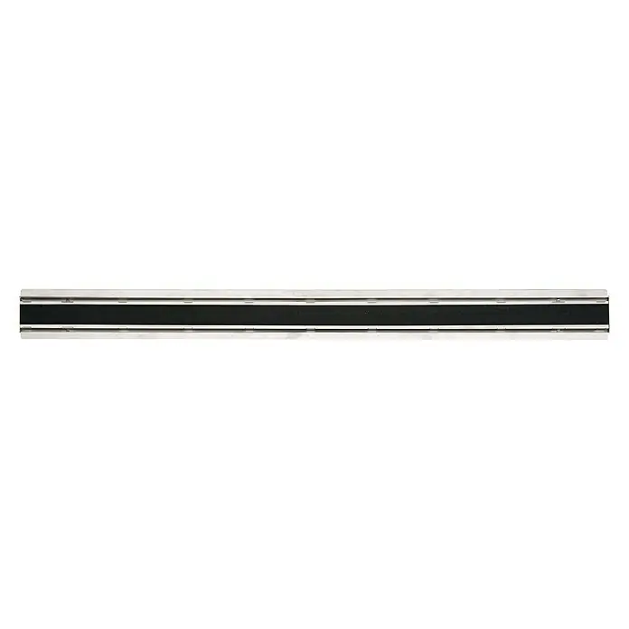 Camargue Plato de ducha de obra Integra con canal sifónico - 100 x 6,9 cm (canalón), Acero inoxidable - Tira magnética para guardar tus cuchillos de forma segura. La barra mantiene los cuchillos seguros en su lugar y bien organizados.