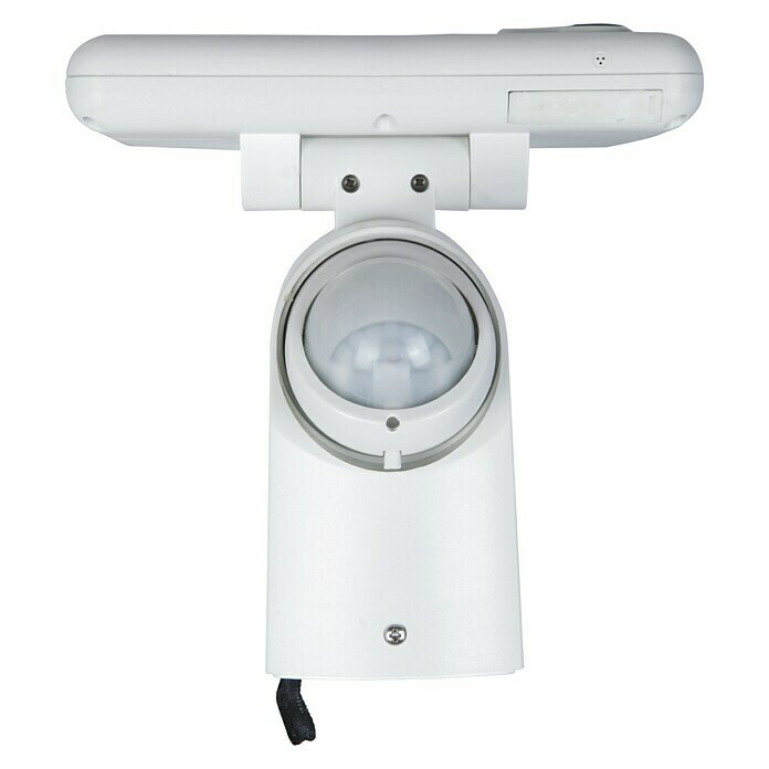 Lutec Proyector LED con sensor y cámara Esa (3 luces, 25 W, Color de luz: Blanco frío, Blanco)