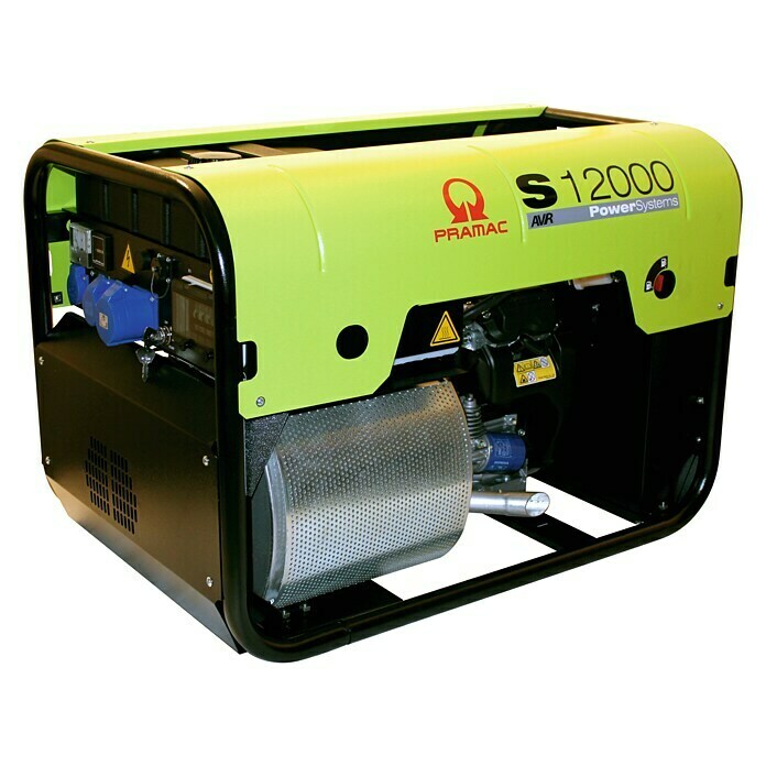 Pramac Generador S12000 (9.100 W, Volumen del depósito: 24 l)