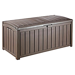 Keter Baúl para jardín Glenwood (Marrón, 128 x 65 x 61 cm, Polipropileno)