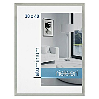 Nielsen Alurahmen C2 (30 x 40 cm, Silber)