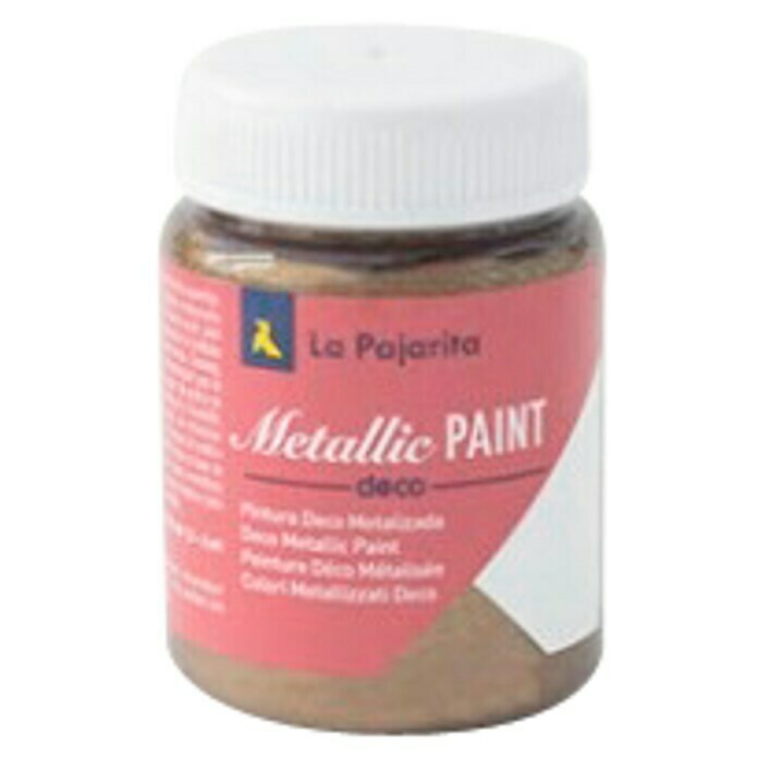 La Pajarita Pintura Metallic Paint bronze (75 ml, Brillante)
