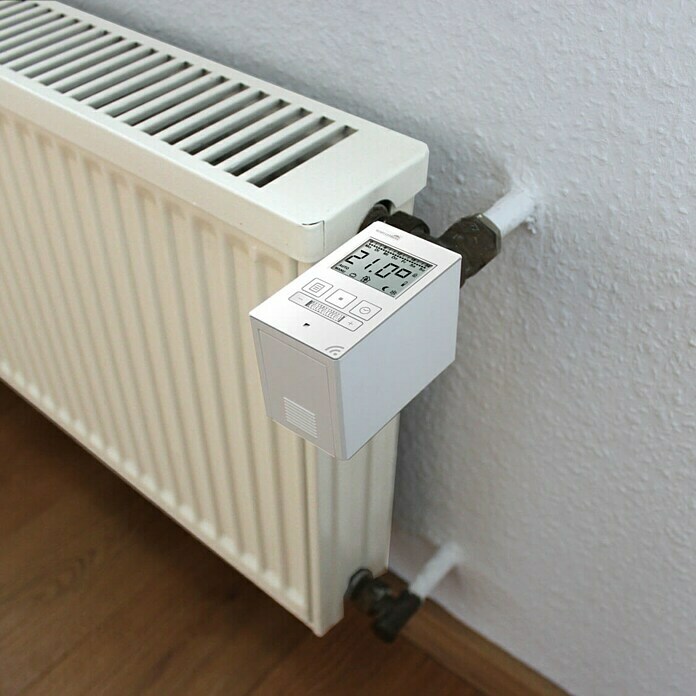 Schellenberg Smart Home Funk-Heizkörperthermostat (Unterstützte Systeme: Abus Smart Friends System)