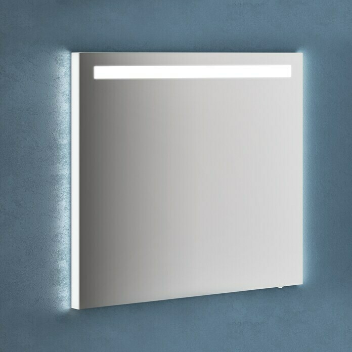 Camargue LED-Lichtspiegel Cube/Loft (60 x 70 cm, Mit Kippschalter)