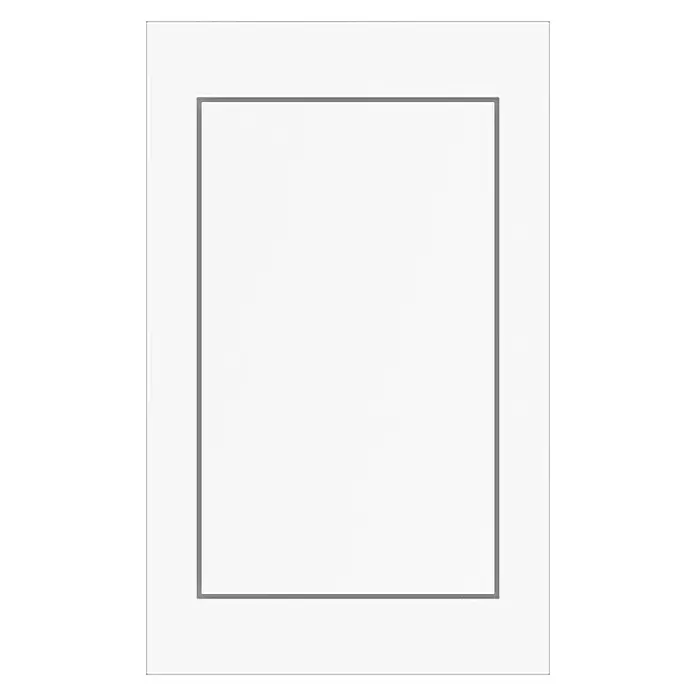 Torvisco Plato de ducha Stark - L x An: 70 x 120 cm, Blanco - Marco blanco con borde interior gris, perfecto para fotos u obras de arte. Diseño simple para cualquier habitación.