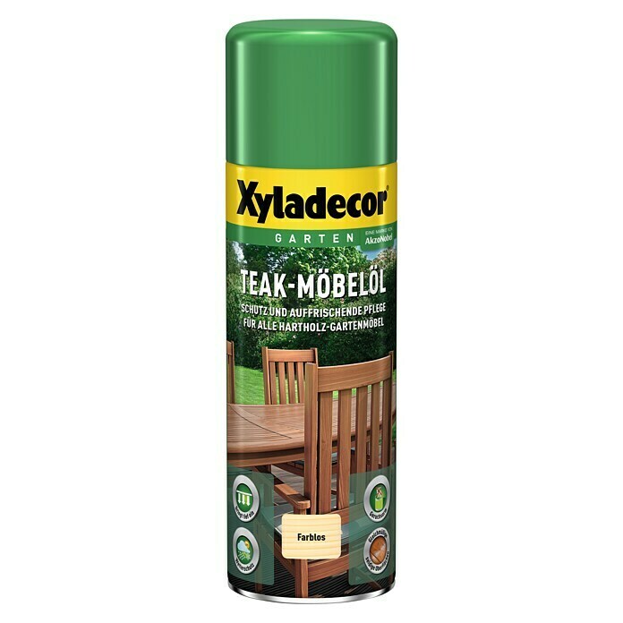 Xyladecor Möbel-Öl Spray (500 ml, Farblos, Seidenglänzend)