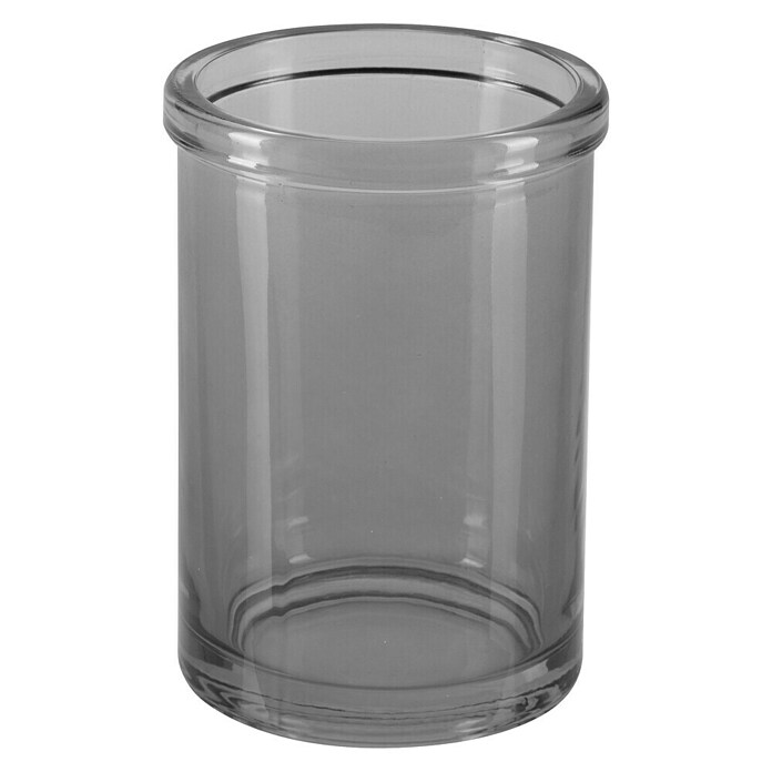 Mundspülbecher (Glas, Grau)