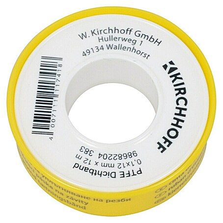 PTFE DICHTBAND DICHTSCHNUR GEWINDEDICHTBAND GEWINDEBAND TEFLONBAND