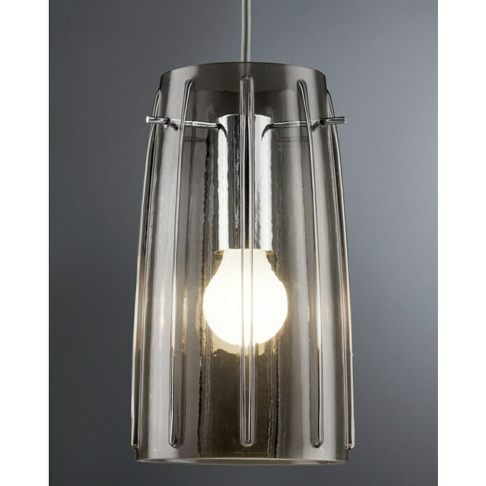 Paulmann URail 2Easy Pantalla de lámpara Drio (Diámetro: 15,2 cm, Transparente, Vidrio, Redondeada)