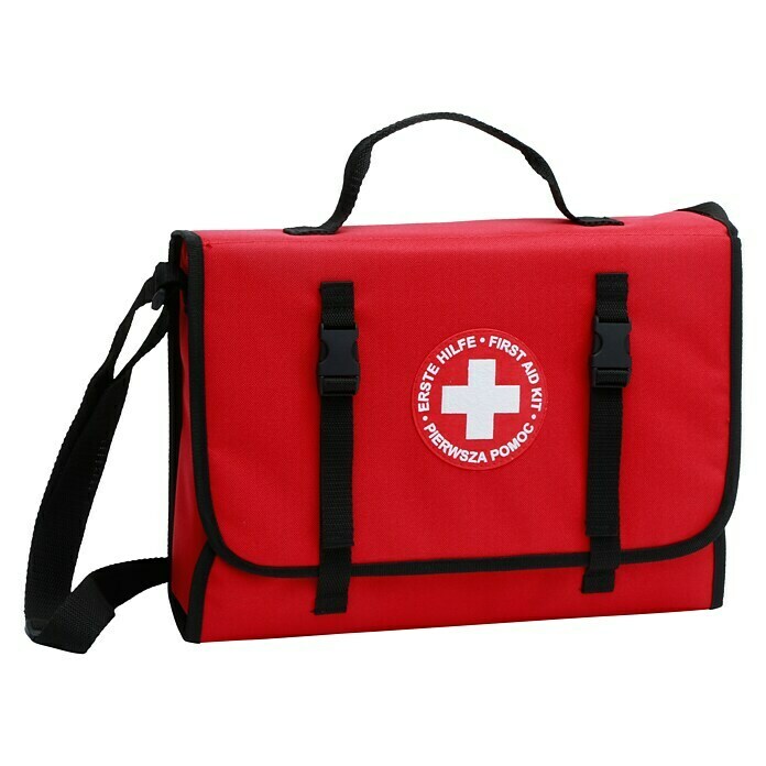 Leina-Werke Erste-Hilfe-Tasche Groß (Ohne Inhalt, Rot)