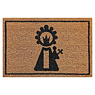 Felpudo Virgen Desamparados (60 x 40 cm, Natural)
