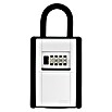 Abus Schlüsselbox (Geeignet für: Bis zu 20 Schlüssel, L x B x H: 65 x 85 x 120 mm, Ohne LED-Beleuchtung)