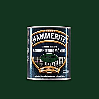 Hammerite Esmalte para metal Hierro y óxido (Deep Green, 2,5 l, Satinado)
