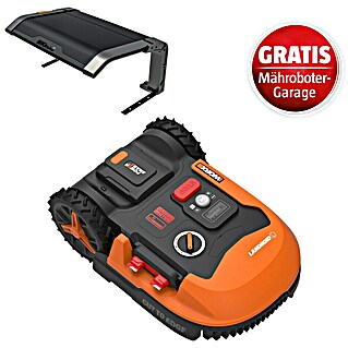 Worx PowerShare 20V Maschinenpaket L1000 (Mähroboter Landroid  L1000 & Garage WA0810)