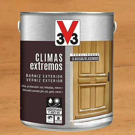 V33  Barniz para madera exterior Climas Extremos