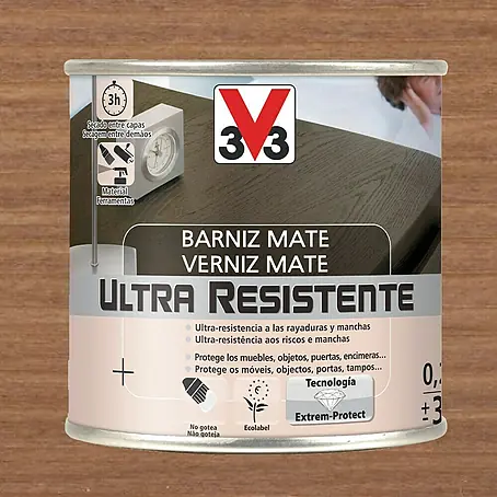 V33  Barniz para madera Mate Ultra Resistente