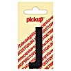 Pickup Aufkleber (Motiv: J, Schwarz, Höhe: 60 mm)