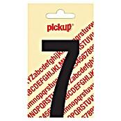 Pickup Sticker (Motief: 7, Zwart, Hoogte: 90 mm)